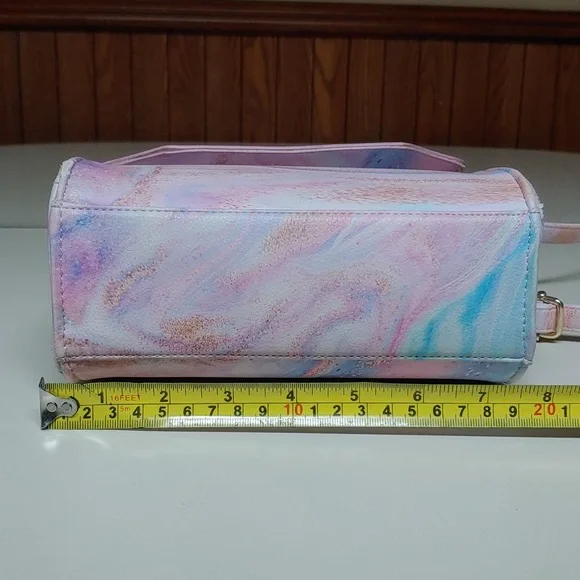 Betsey Johnson Luv Betsey Marble Mini Crossbody Hand Bag - Picture 10 of 16